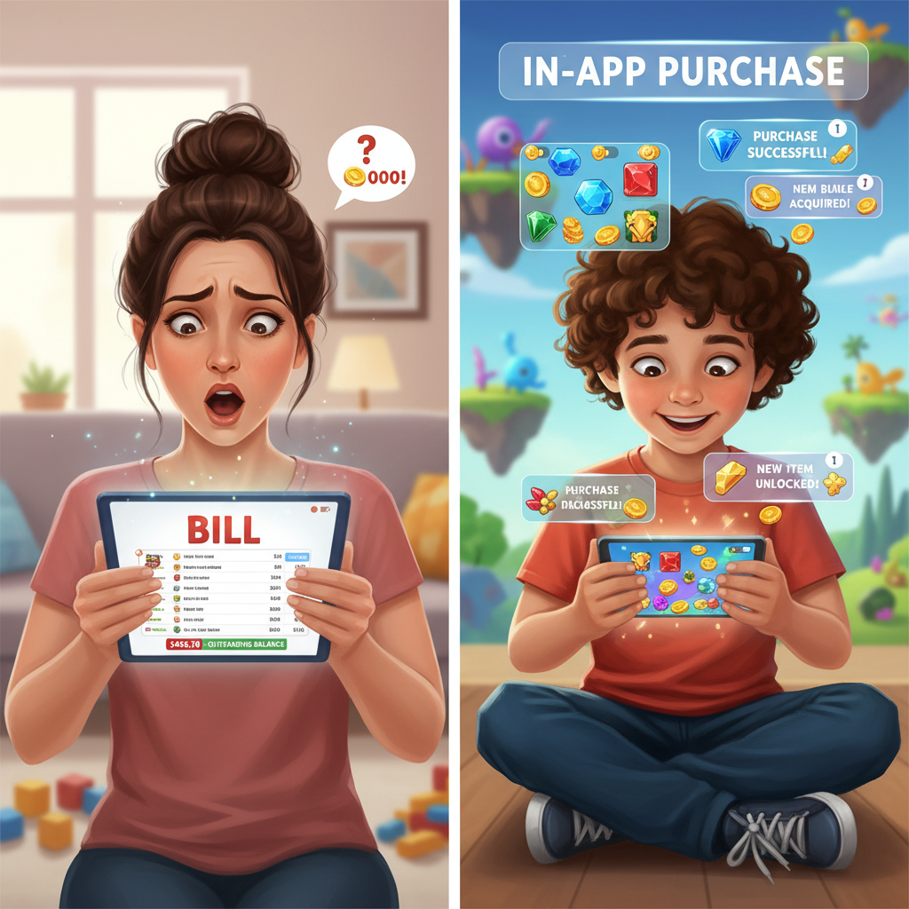 Step by step illustration of checking Amazon digital orders on a laptop