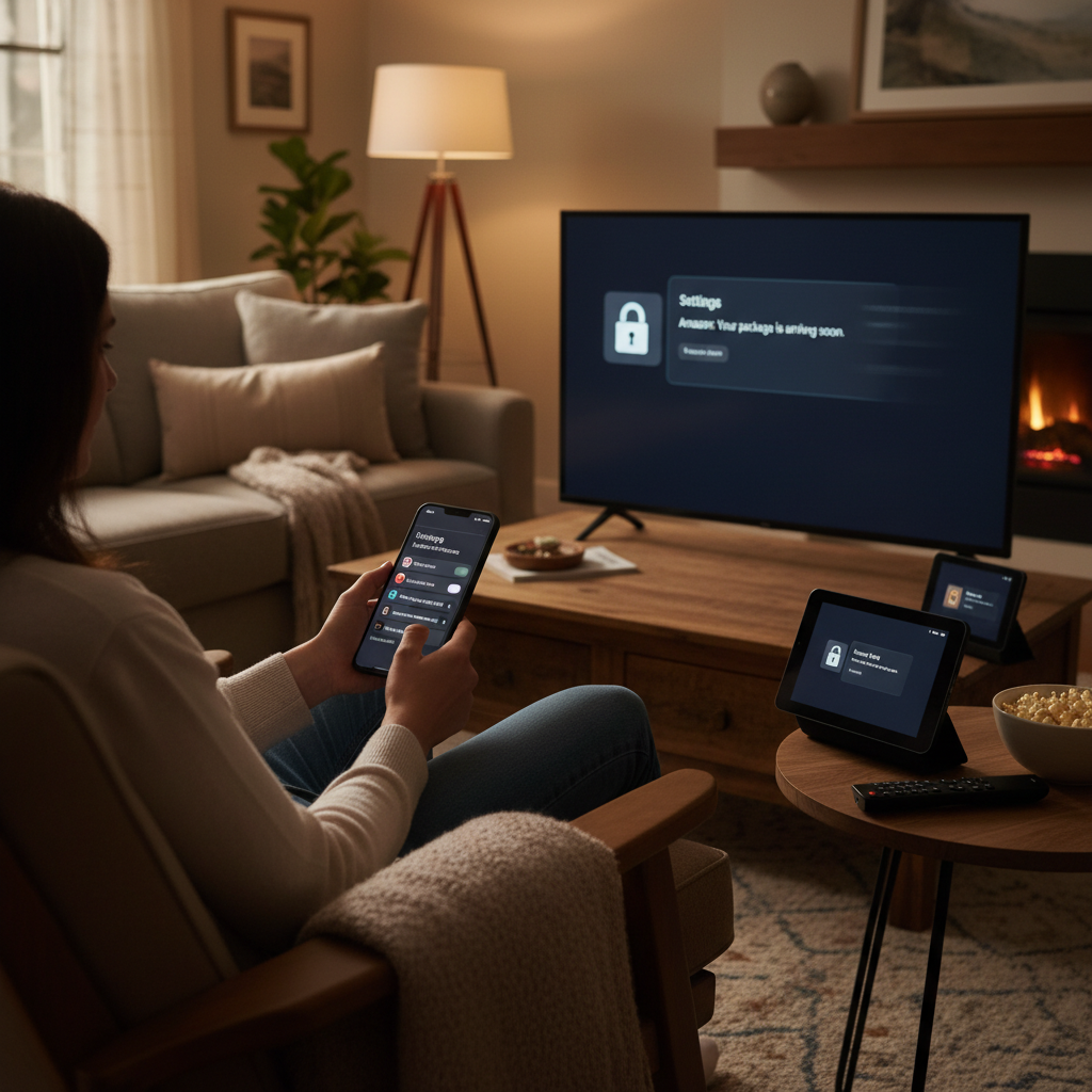 Split-screen Amazon interface before and after clearing embarrassing browsing and viewing history