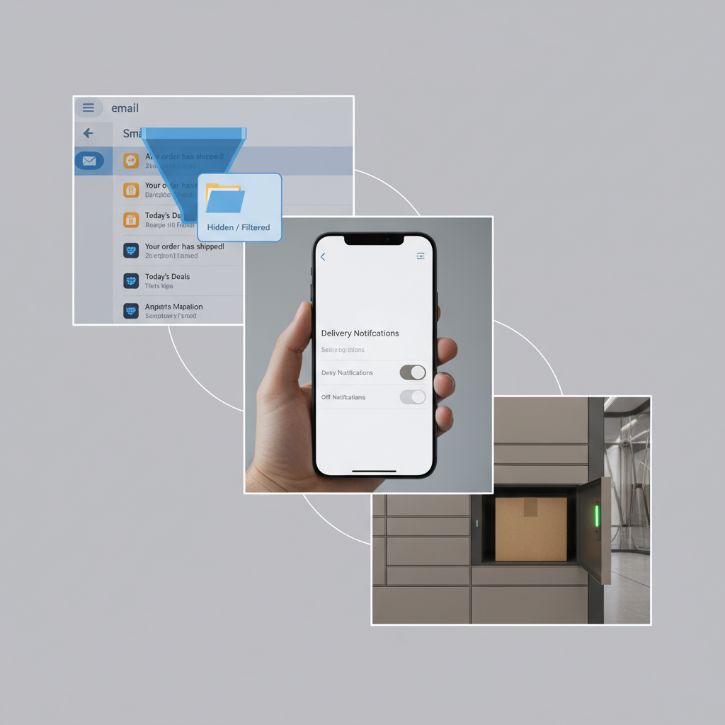 Smart home scene with Alexa shopping announcements nearly revealing a funny Amazon order
