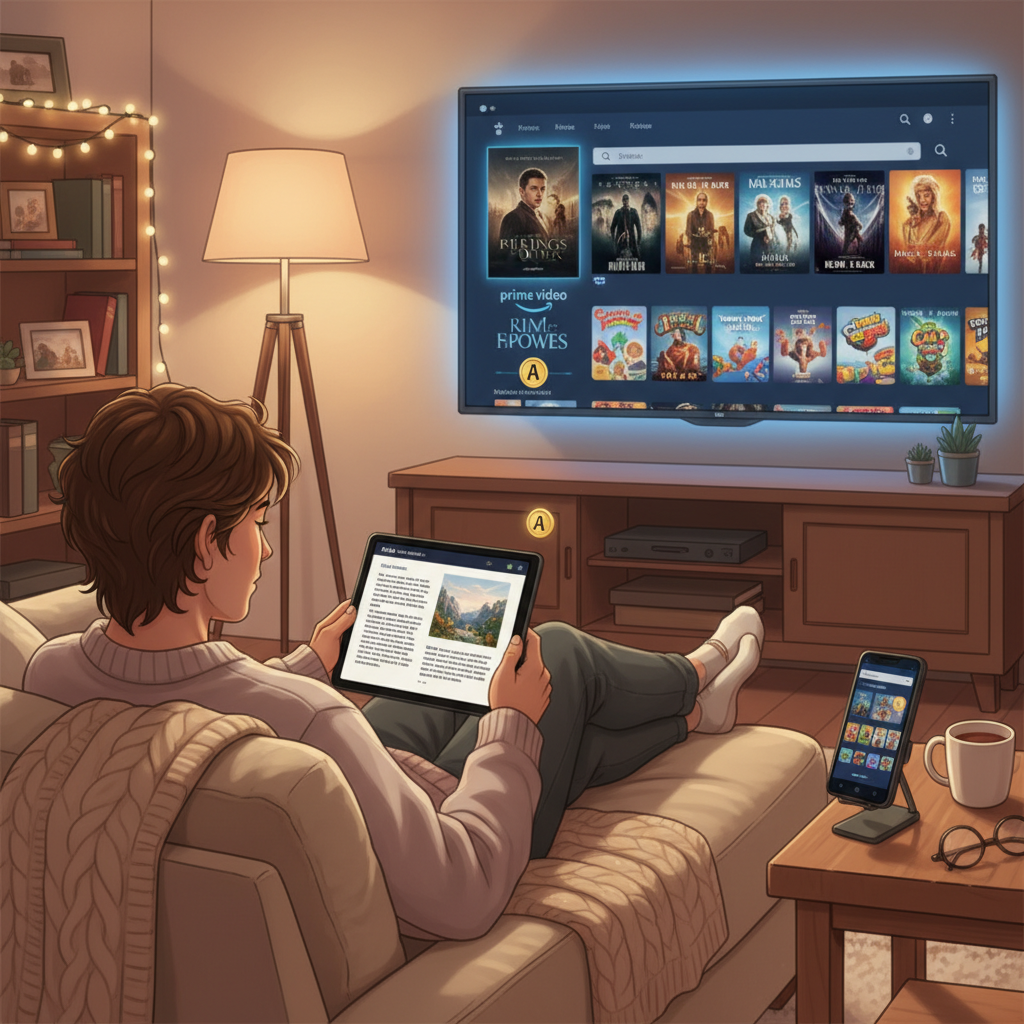 Amazon product page interface with various everyday products indicating retail uses of Amazon gift cards