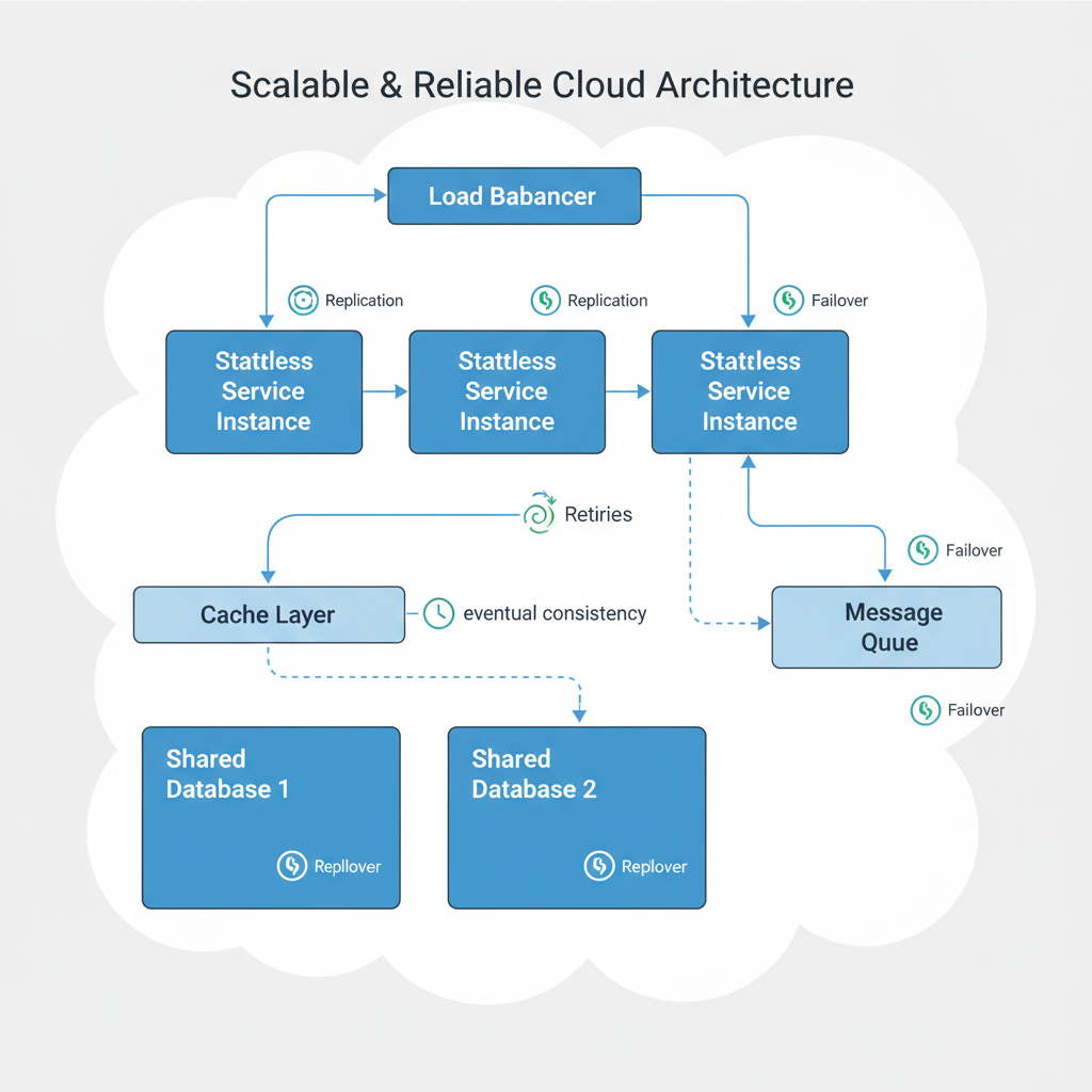Conceptual Amazon system design diagram combining URL shortener and order tracking